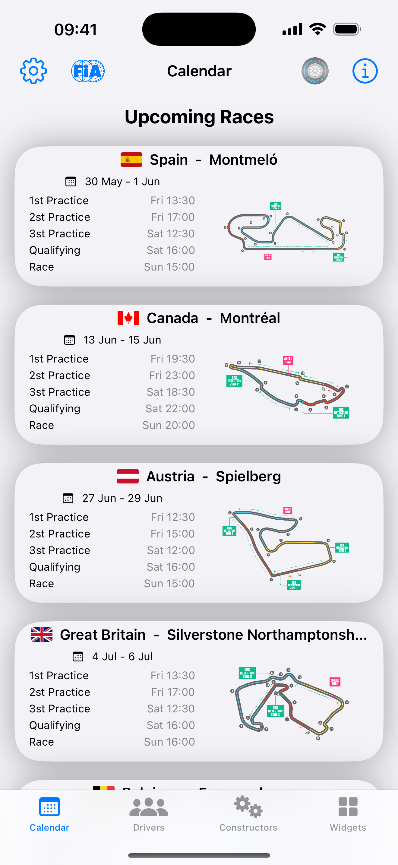 Calendario